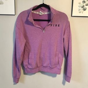 PINK Quarter Zip Sweatshirt